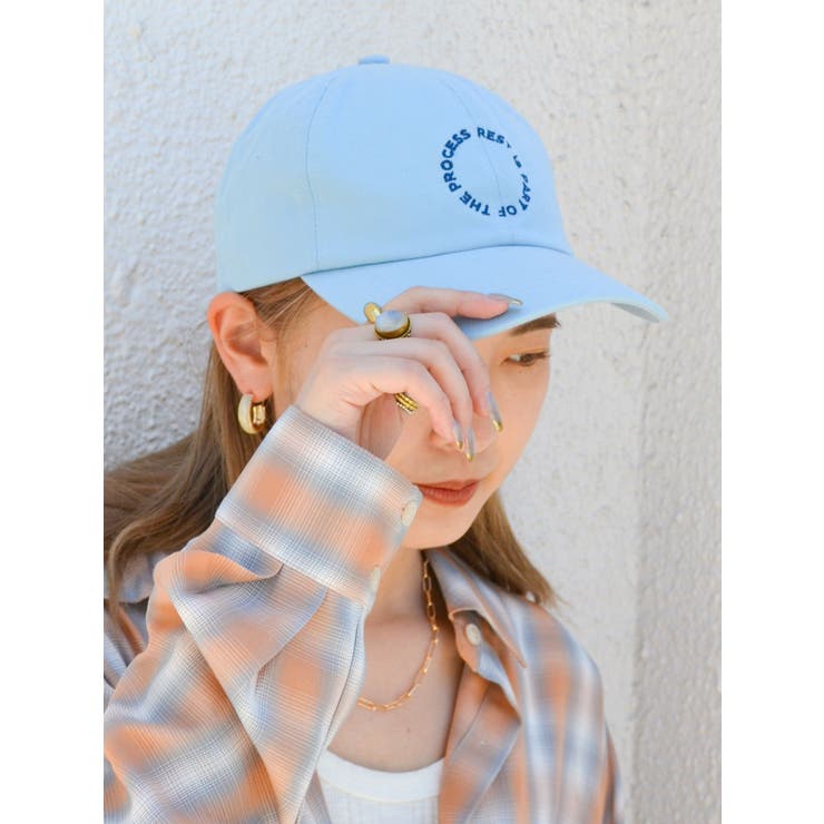 ブルー | エンブロイダリーデザインキャップ | Ungrid