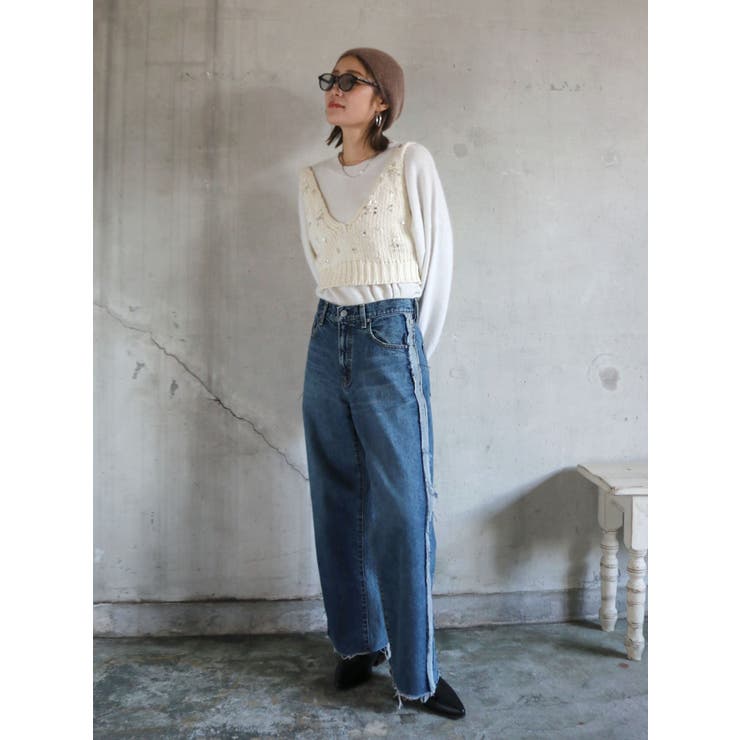 セール】【UNISEX/ユニセックス】ヴィンテージルーズテーパード