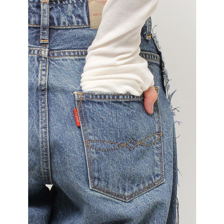 サイドカットオフストレートデニム | Ungrid | 詳細画像45 