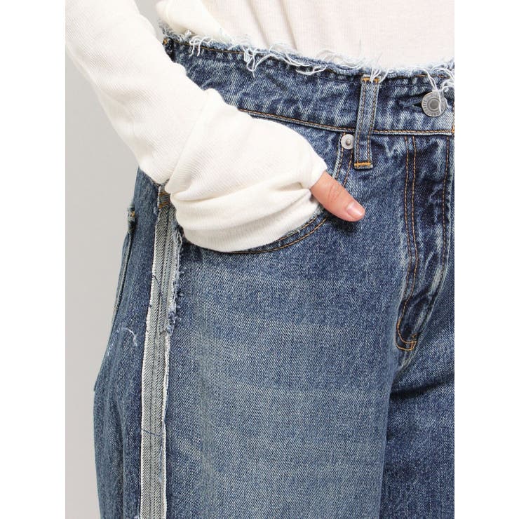 サイドカットオフストレートデニム | Ungrid | 詳細画像46 