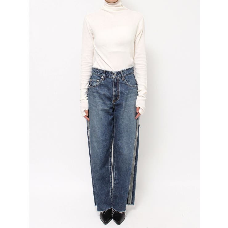 サイドカットオフストレートデニム | Ungrid | 詳細画像49 