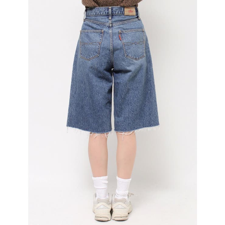 タックデザインハーフデニム[品番：MKSW0059971]｜Ungrid（アン