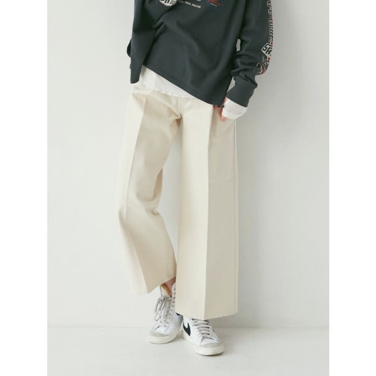 アイボリー | タックルーズデニム | Ungrid