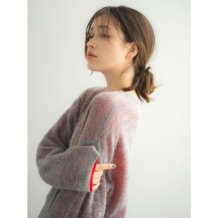 モヘヤ混シアーニット | Ungrid | 詳細画像13 