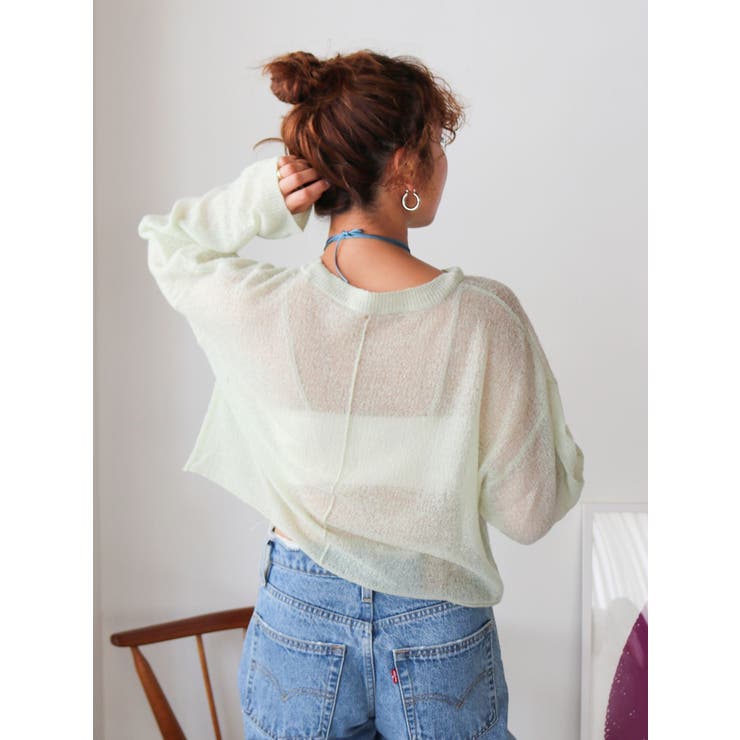 モヘヤ混シアーニット | Ungrid | 詳細画像16 