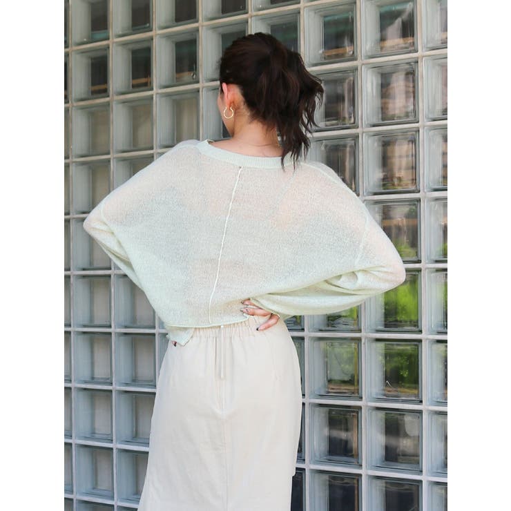 DES PRES シアーモヘヤニット　シルクニット　クロシェ　トゥモローランド DES PRES シアーモヘヤニット シルクニット クロシェ トゥモローランド