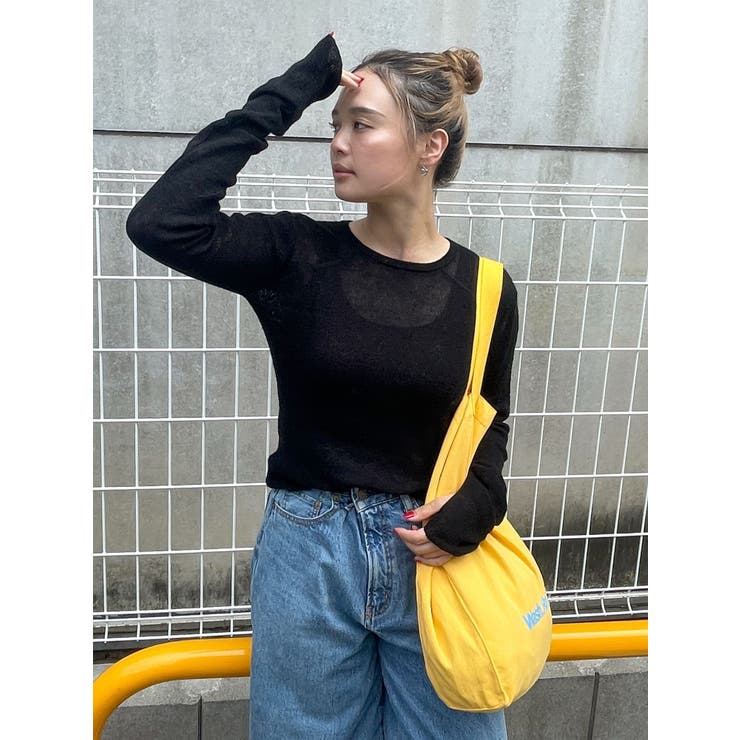 ブラック | シアーフィットニット | Ungrid