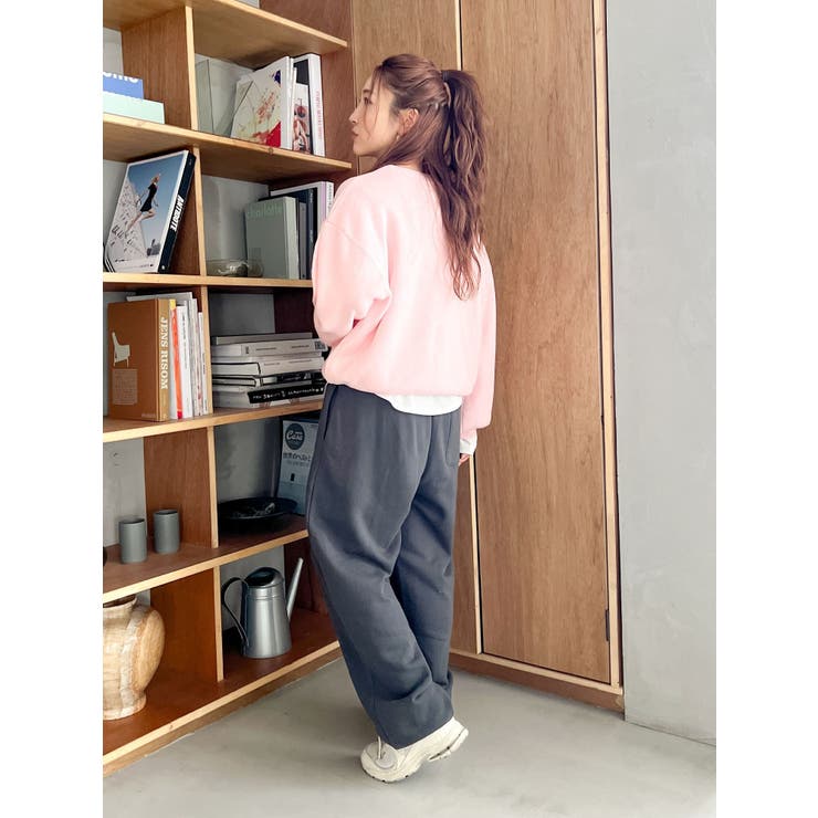 【WEB限定】スリーブタックスウェットライクルーズニット | Ungrid | 詳細画像23 