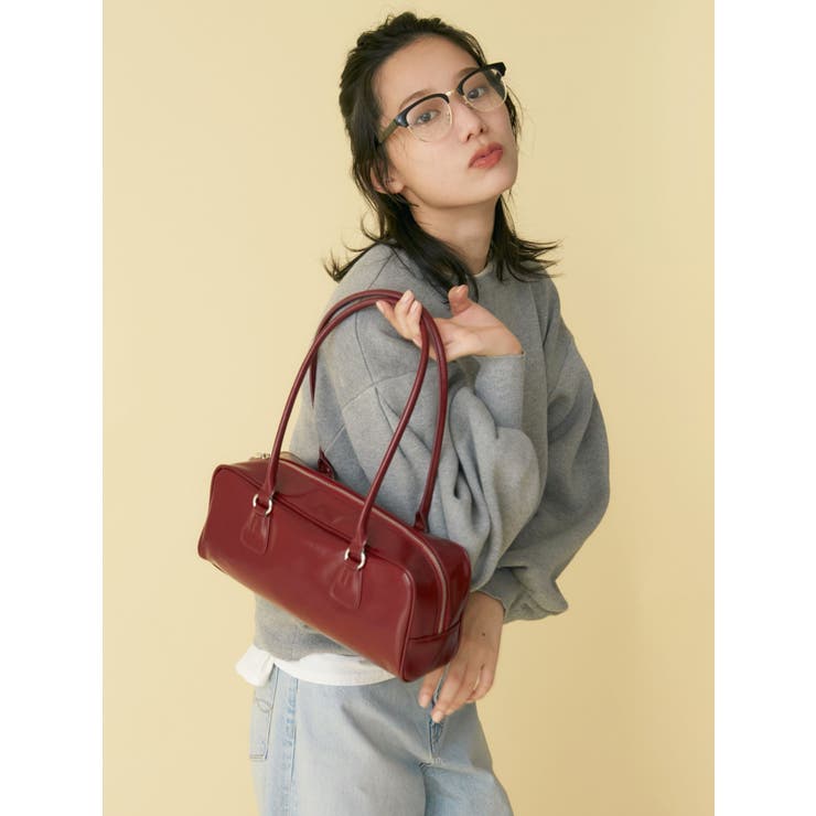 【WEB限定】スリーブタックスウェットライクルーズニット | Ungrid | 詳細画像3 