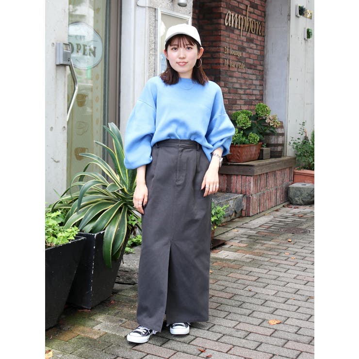 【WEB限定】スリーブタックスウェットライクルーズニット | Ungrid | 詳細画像33 