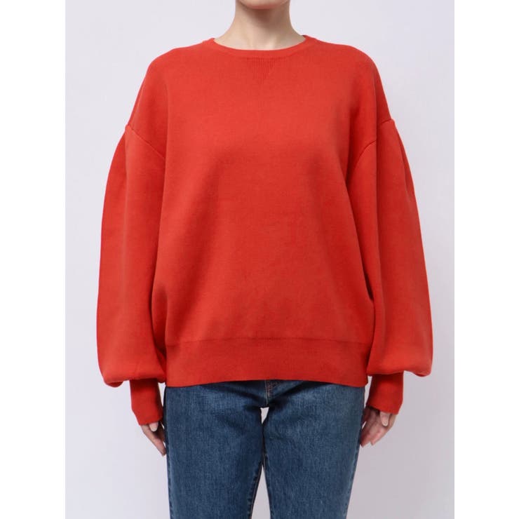 【WEB限定】スリーブタックスウェットライクルーズニット | Ungrid | 詳細画像41 