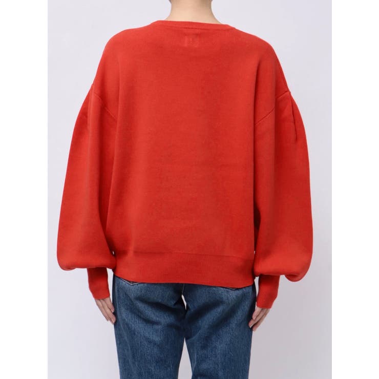 【WEB限定】スリーブタックスウェットライクルーズニット | Ungrid | 詳細画像43 