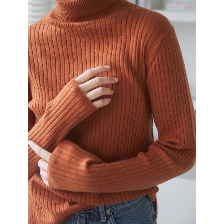 ウォッシャブルタートルニット | Ungrid | 詳細画像3