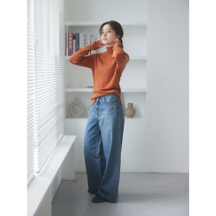 ウォッシャブルタートルニット | Ungrid | 詳細画像6