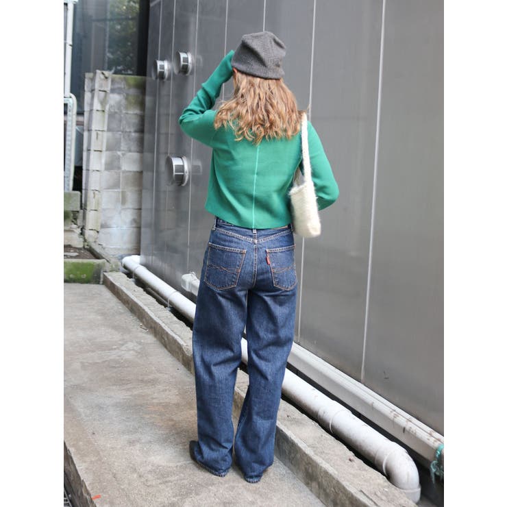 【WEB限定】ラグランロゴショートニット | Ungrid | 詳細画像24 