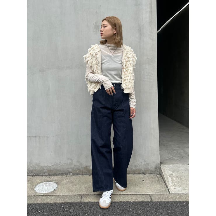 シアーベロアハイネックロングスリーブTee | Ungrid | 詳細画像28 