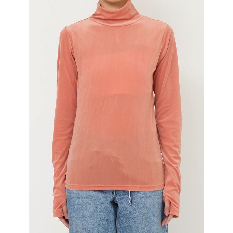 シアーベロアハイネックロングスリーブTee | Ungrid | 詳細画像33 