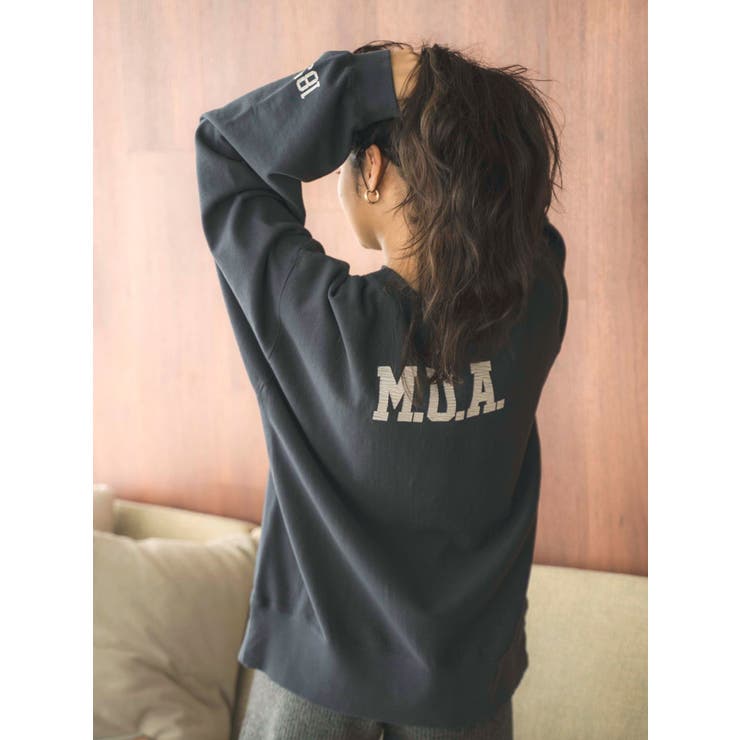 【返品交換不可】 ビッグシルエットロゴスウェット[品番：MKSW0058975]｜Ungrid トップス