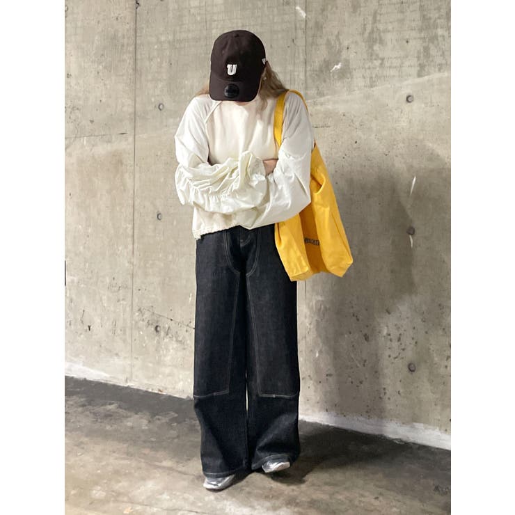 スリーブギャザードッキングスウェット | Ungrid | 詳細画像7 