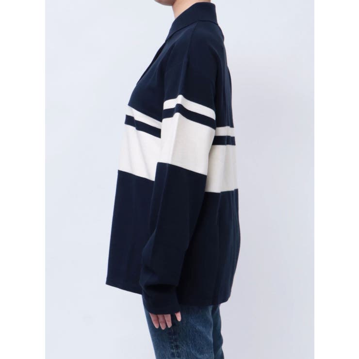 バイカラーポロシャツ | Ungrid | 詳細画像23 