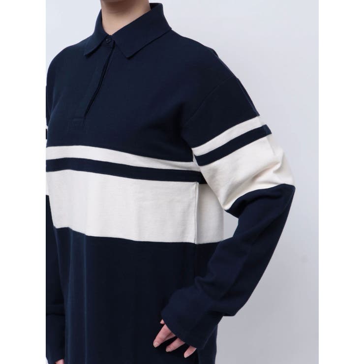 バイカラーポロシャツ | Ungrid | 詳細画像26 