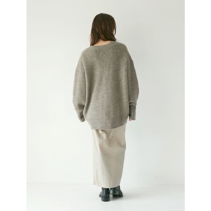 ungrid ニットカーデ  値下げ♡ Ungrid（アングリッド） カーディガン 「WEB限定」カラールーズニット