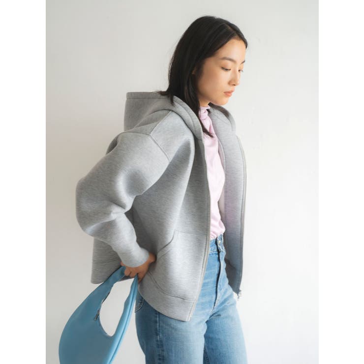 ボンディングジップパーカー[品番：MKSW0060540]｜Ungrid（アン