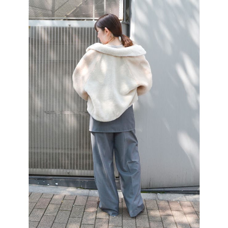 ボアバイカラーブルゾン[品番：MKSW0061057]｜Ungrid（アングリット