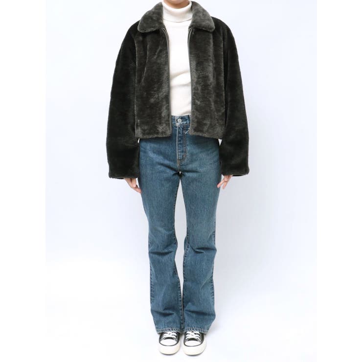 ボアバイカラーブルゾン[品番：MKSW0061057]｜Ungrid（アングリット