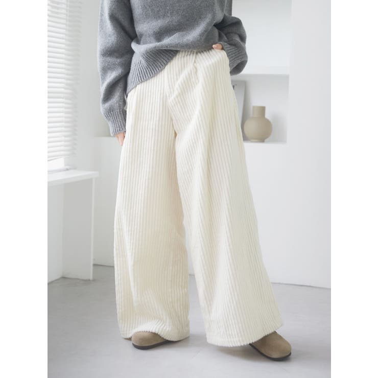 コーデュロイワイドパンツ | Ungrid | 詳細画像13 