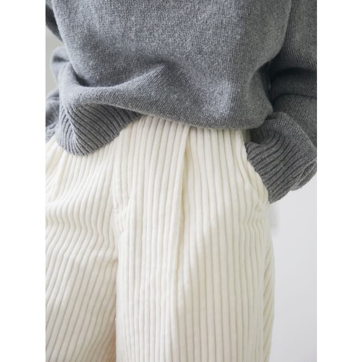 コーデュロイワイドパンツ[品番：MKSW0059983]｜Ungrid（アン