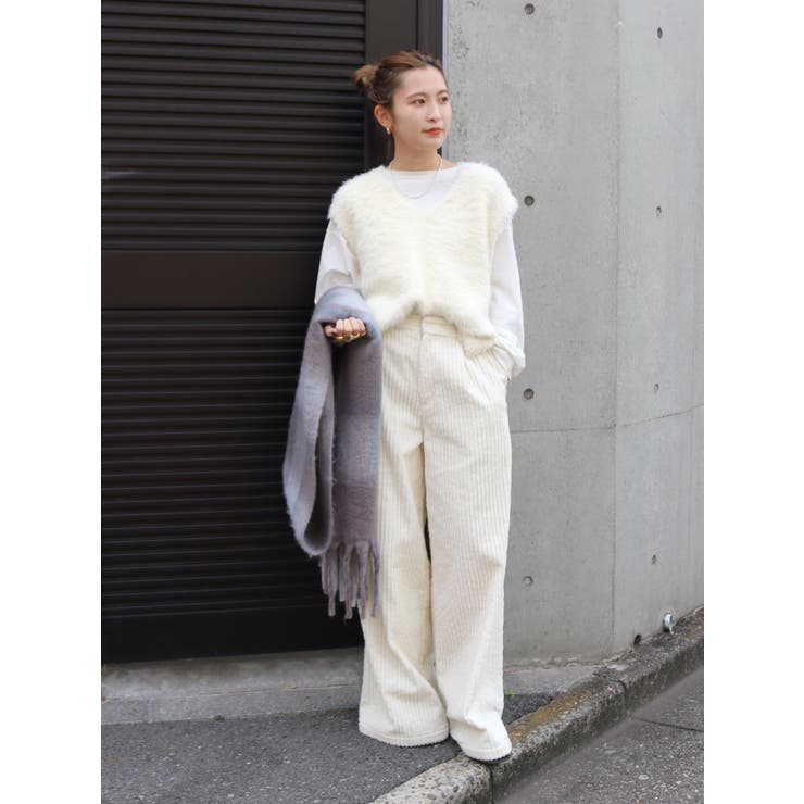 コーデュロイワイドパンツ | Ungrid | 詳細画像2 