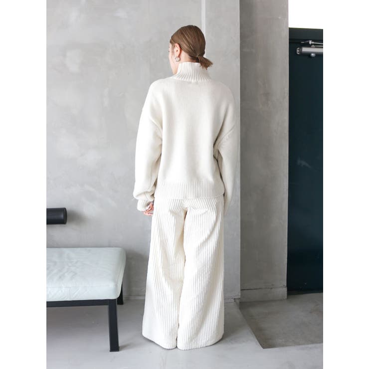 B01118 アングリッドUngridストレートコーデュロイパンツ パンツ