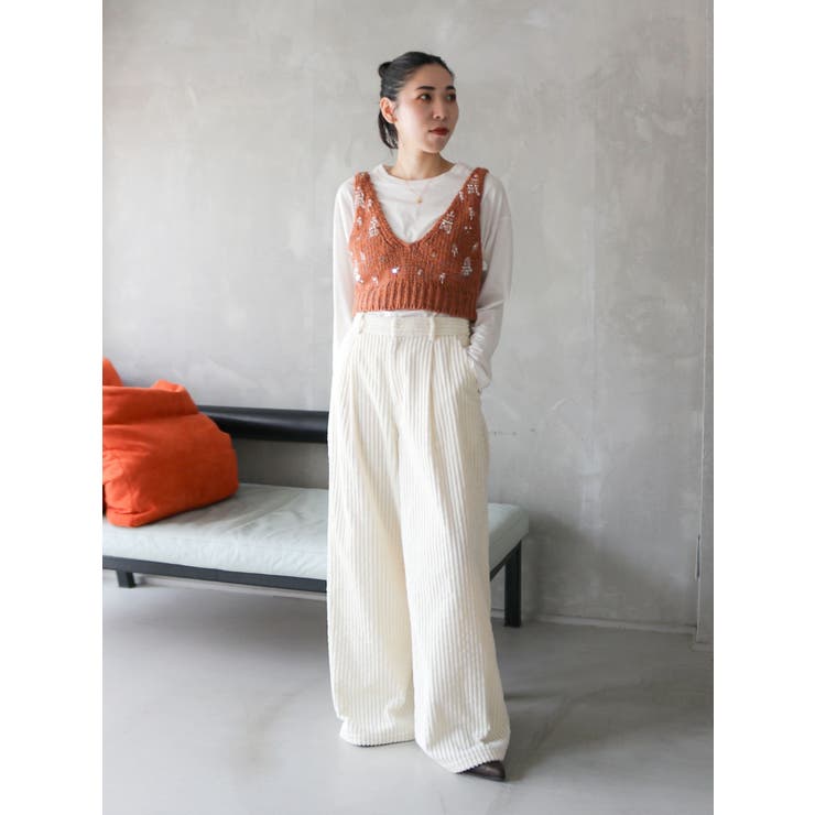 コーデュロイワイドパンツ | Ungrid | 詳細画像41 