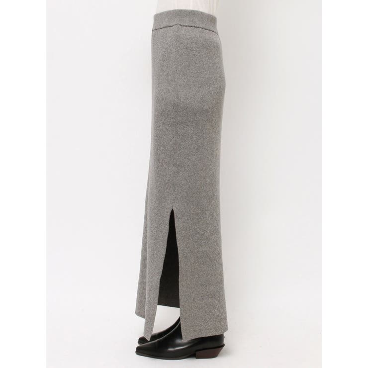 サイドスリットリブニットスカート | Ungrid | 詳細画像39 