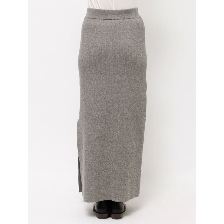 サイドスリットリブニットスカート | Ungrid | 詳細画像40 