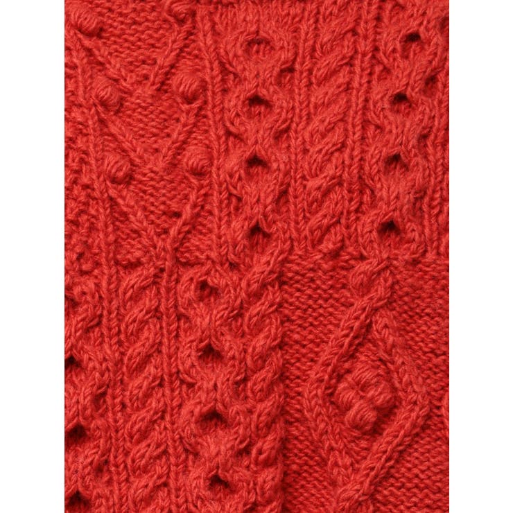 パッチワークケーブルルーズニット | Ungrid | 詳細画像34 