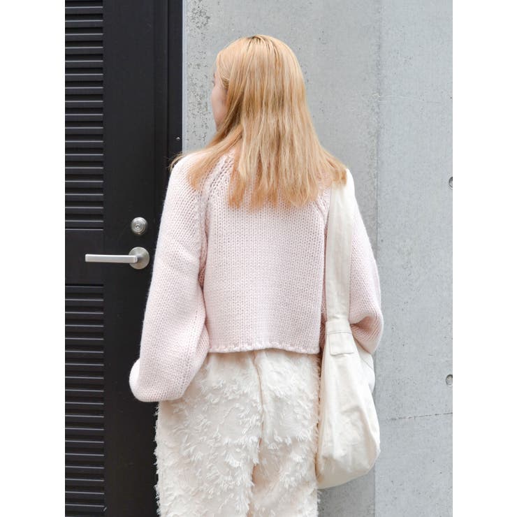 ローゲージハイネックショートニット | Ungrid | 詳細画像12 