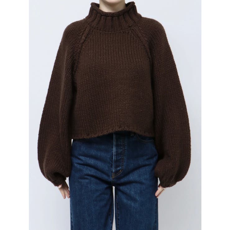 ローゲージハイネックショートニット | Ungrid | 詳細画像20 