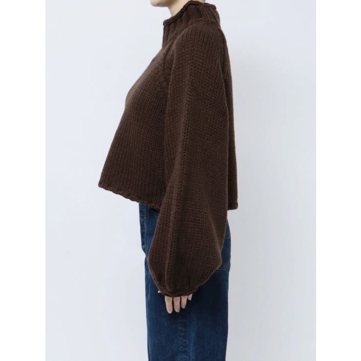 ローゲージハイネックショートニット | Ungrid | 詳細画像21 