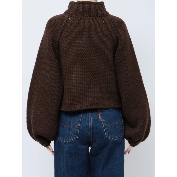 ローゲージハイネックショートニット | Ungrid | 詳細画像22 