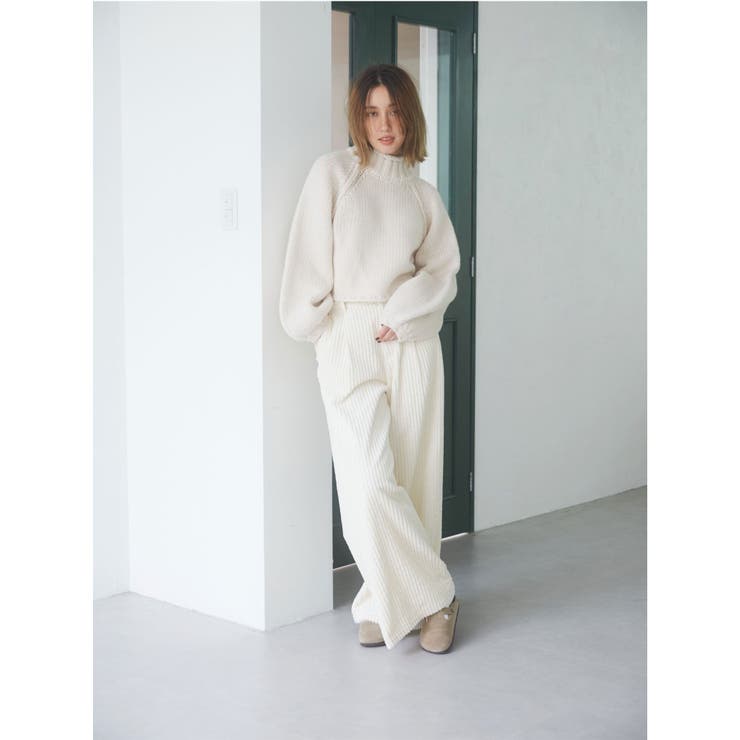 ローゲージハイネックショートニット | Ungrid | 詳細画像7 