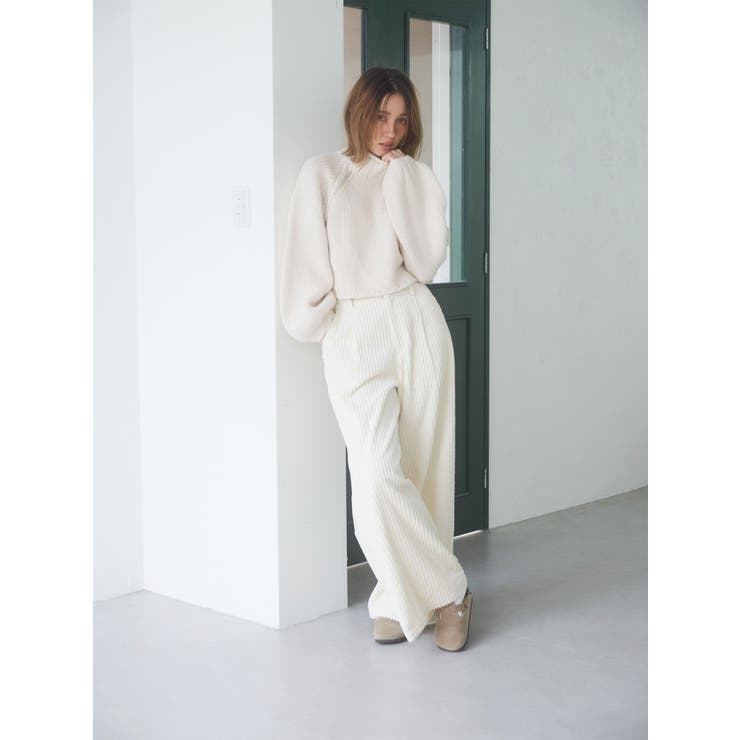 ローゲージハイネックショートニット | Ungrid | 詳細画像8 