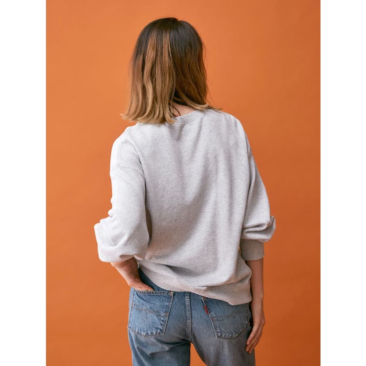 UNISEX】ヴィンテージカラーロゴスウェット[品番：MKSW0061231