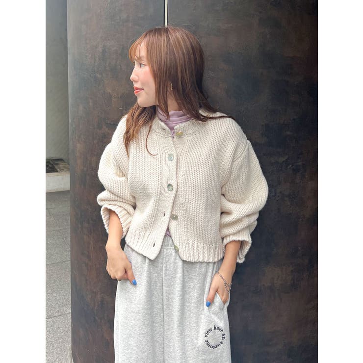 ローゲージニットカーデ | Ungrid | 詳細画像24 