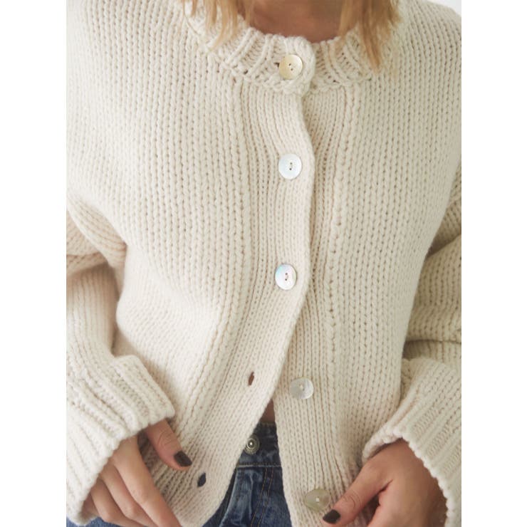 ローゲージニットカーデ | Ungrid | 詳細画像4 