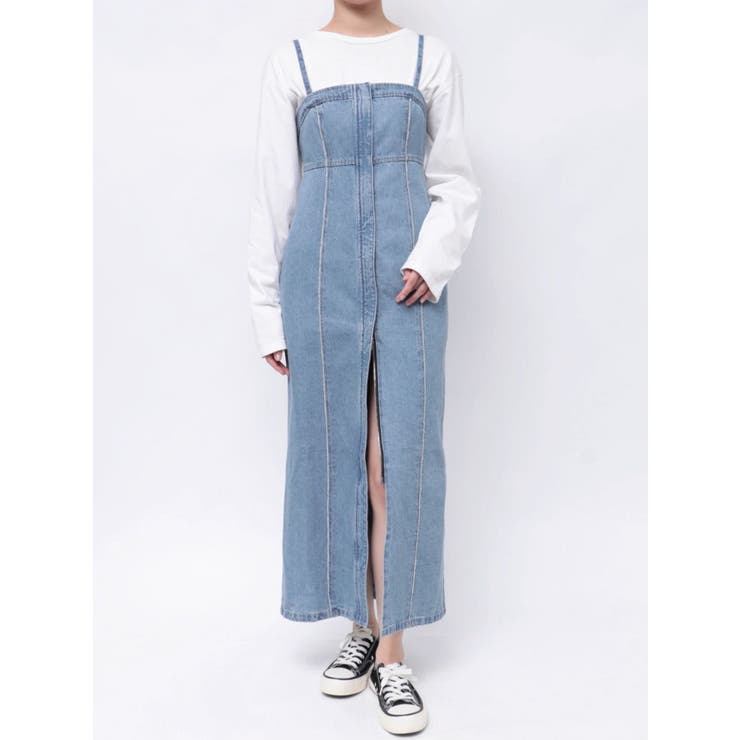デニムベアワンピース[品番：MKSW0061532]｜Ungrid（アングリット