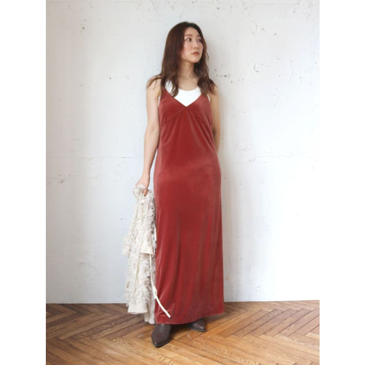 ベロアキャミワンピース | Ungrid | 詳細画像19 