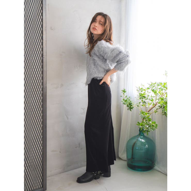 ベロアキャミワンピース | Ungrid | 詳細画像24 