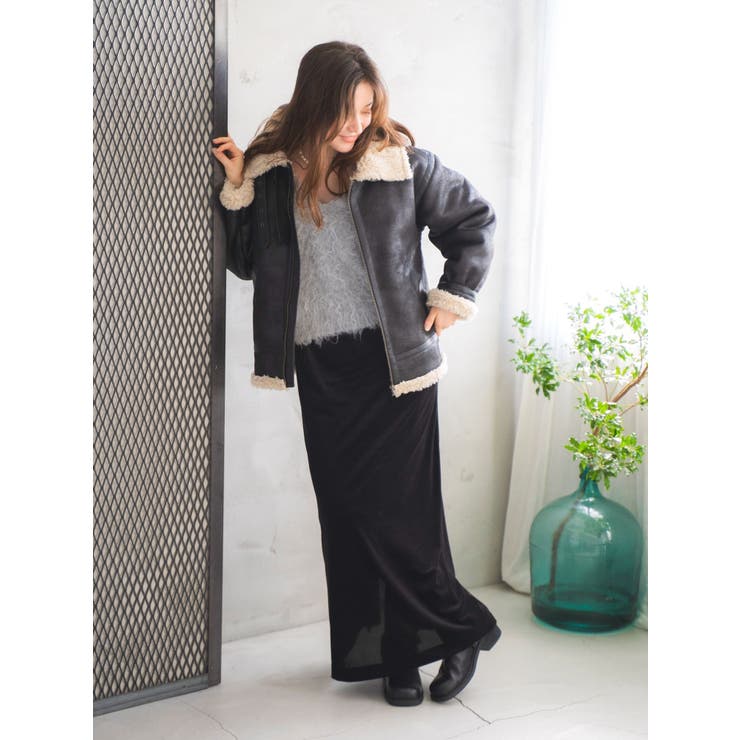 ベロアキャミワンピース | Ungrid | 詳細画像26 